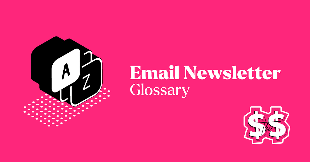 Email Newsletter Glossary Page