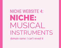 Niche Website Project 4 Musical Instruments